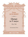 Octet in F major, Op. 166. Instrumental Parts