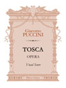 Tosca. Opera. Vocal Score. Text in Italian