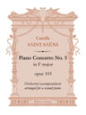 Piano Concerto No. 5, op. 103. Orchestral accompaniment arranged for a second piano
