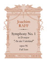 Symphony No. 1 in D major "An das Vaterland", op. 96. Full Score