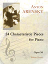 24 Characteristic Pieces for Piano, op. 36