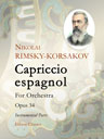 Capriccio espagnol, op. 34. For Orchestra. Instrumental Parts