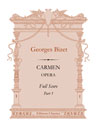Carmen. Opera. Full Score. Text in German