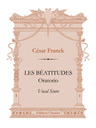 Les béatitudes. Oratorio. Vocal Score. Text in French