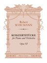 Konzertstücke for Piano and Orchestra, op. 92. Arranged for two pianos