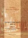 Piano Concerto No. 2, op. 18. Orchestral accompaniment arranged for a second piano
