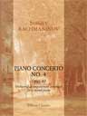 Piano Concerto No. 4, op. 40. Orchestral accompaniment arranged for a second piano
