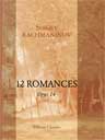 12 Romances, op. 14. Text in Russian