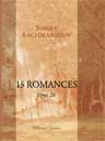 15 Romances, op. 26. Text in Russian
