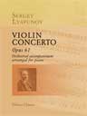 Violin Concerto, op. 61. Orchestral accompaniment arranged for piano
