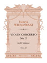 Violin Concerto No. 2 in D minor, op. 22. Orchestral accompaniment arranged for piano