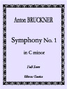 Symphony No. 1 in C minor. Full Score