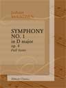 Symphony No. 1 in D major, op. 4. Full Score