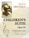 Children's Suite, op. 65. For Two Pianos 4-hands