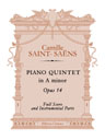 Piano Quintet in A minor, op. 14. Full Score and Instrumental Parts