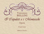 I Capuleti e i Montecchi. Opera. Vocal Score. Text in Italian and German