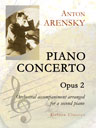 Piano Concerto, op. 2. Orchestral accompaniment arranged for a second piano