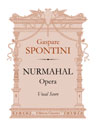 Nurmahal. Opera. Vocal Score. Text in German