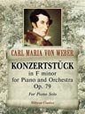 Konzertstück in F minor for Piano and Orchestra, op. 79. For Piano Solo. Arranged by Franz Liszt