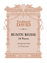 Bunte Reihe. 24 Pieces. Arranged for Piano by Franz Liszt