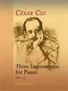 Three Impromptus for Piano, op. 35