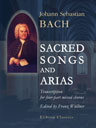Sacred Songs and Arias. Transcription for four-part mixed chorus. Edited by Franz Wüllner