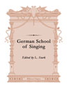 German School of Singing. Edited by Ludwig Stark. Text in German