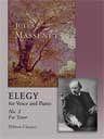 Elegy for Voice and Piano. No. 3. For Tenor. Text in French